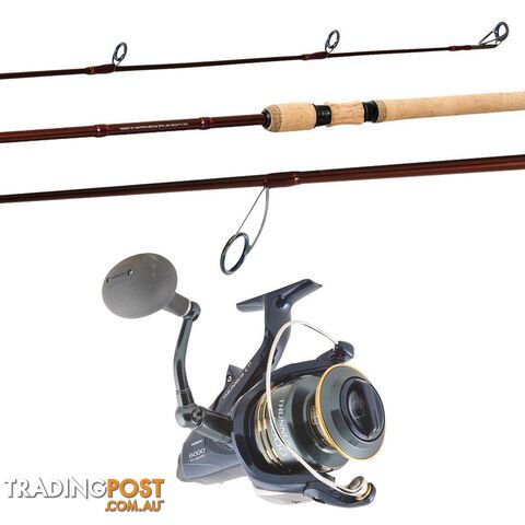 Shimano Thunnus 4000 Raider Spinning Combo