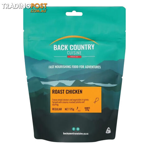 Back Country Cuisine Freeze Dried Roast Chicken 2 Serve