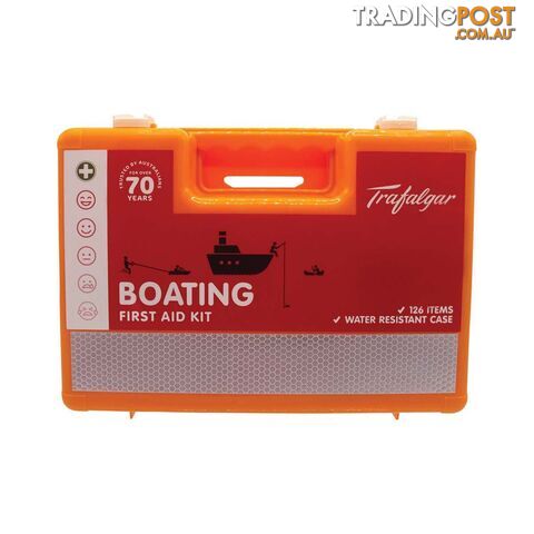 Trafalgar Boating First Aid Kit 126 Pieces