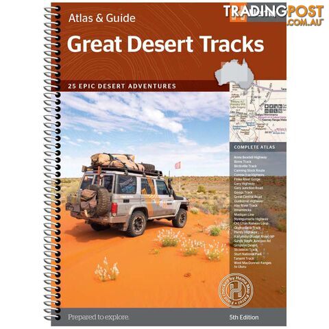Hema Great Desert Tracks Atlas and Guide (5th Edition)