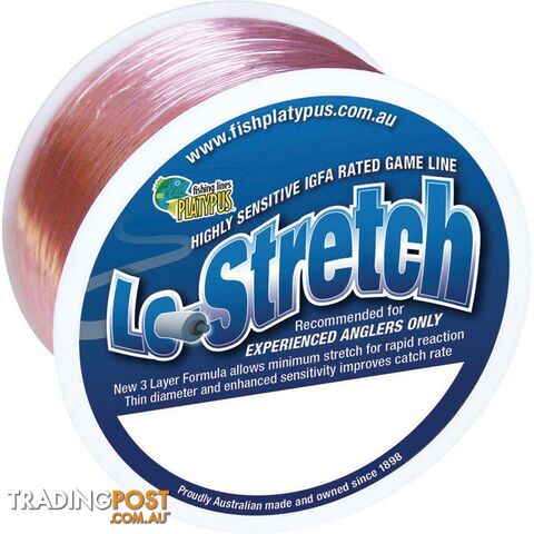 Platypus Lo Stretch Mono Line 300m Pink 300m 8kg