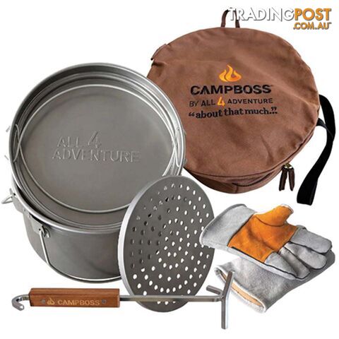 CampBossÂ® Ultimate Camp Oven Cooking Bundle