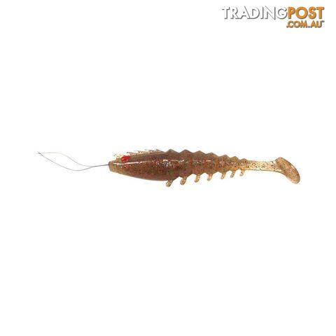 Shimano Squidgies Prawn Paddle Tail Soft Plastic Lure 80mm