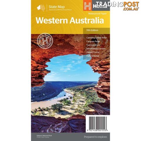 Hema Western Australia State Map (11th Edition)