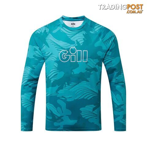 Gill Men's XPEL Tech Long Sleeve Sublimated Polo