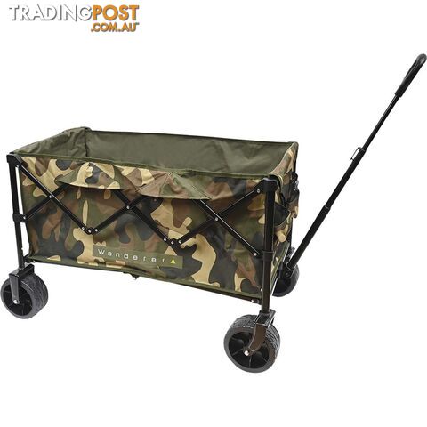 Wanderer Flat Fold Cart 100kg Camo