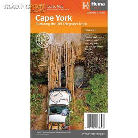 Hema Cape York Map â 15th Edition