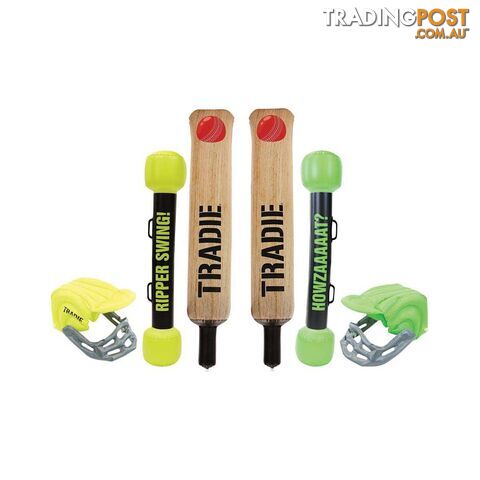 Tradie Inflatable Cricket Battle Set