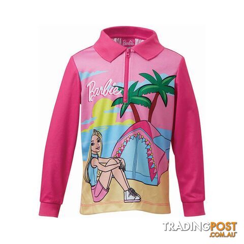 Barbie Kids' Sublimated Polo