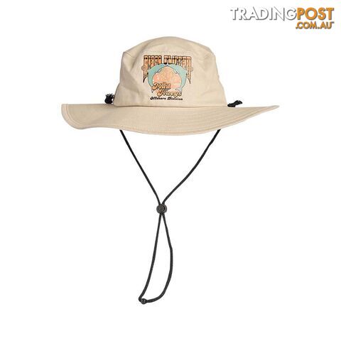 The Mad Hueys Womenâs Disco Flipper Wide Brim Hat