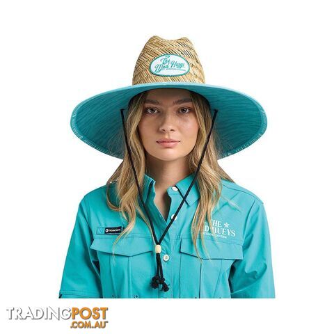 The Mad Hueys Womenâs Good Vibes Straw Hat