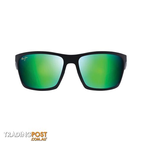 Maui Jim Men's Makoa Sunglasses with Green Lens