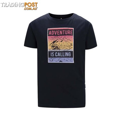 Macpac Kids' Adventure Is Calling Short Sleeve Shirt