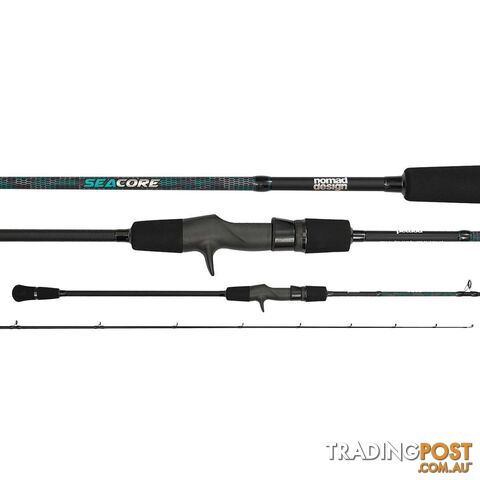 Nomad Seacore Slow Pitch Jigging Overhead Rod