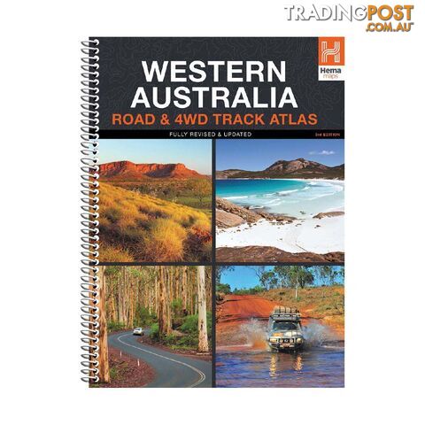 Hema Western Australia Road & 4WD Track Atlas (3rd Edition)