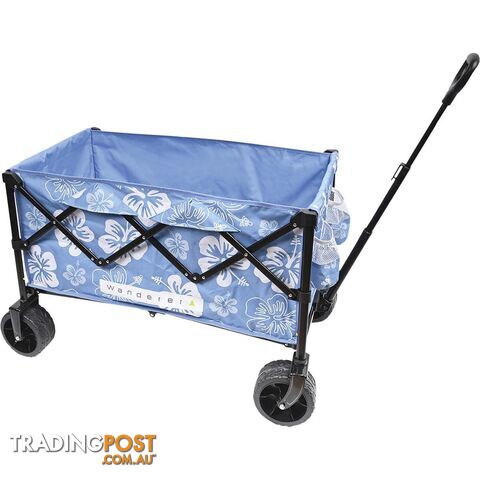 Wanderer Flat Fold Cart 100kg Hibiscus