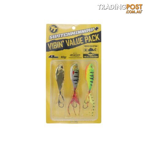 TT Fishing Switchminnow + 'Yella' Value Pack 43mm