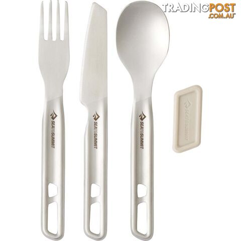Sea to Summit Detour Stainless Steel Cutlery Set 3 Piece