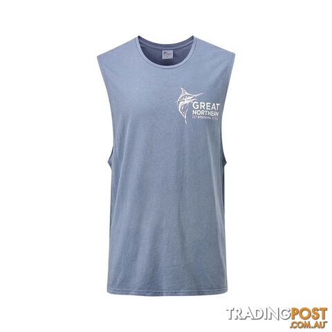 The Great Northern Brewing Co. Men's Muscle Tank Navy