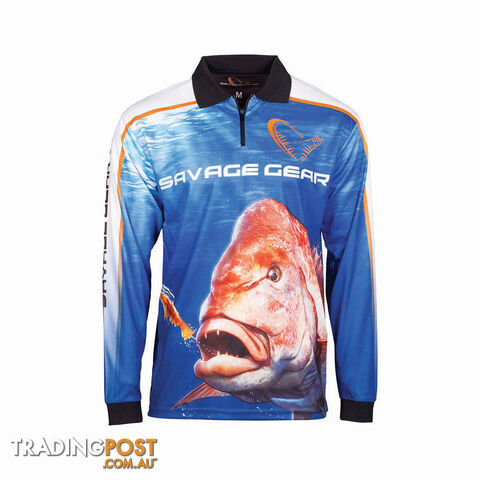 Savage Gear Men's Snapper Sublimated Polo