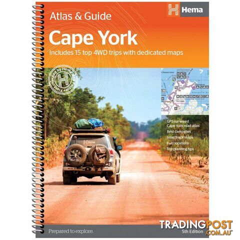 Hema Maps Cape York Atlas & Guide