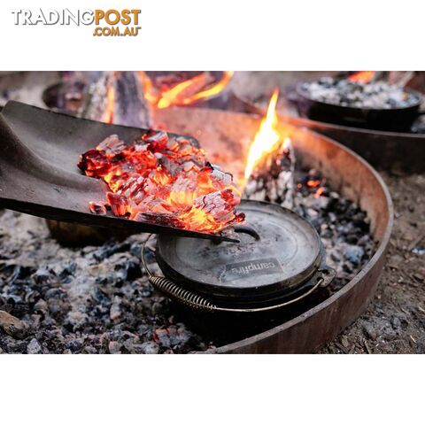 Campfire Pre Seasoned Cast Iron Camp Oven 2 Quart