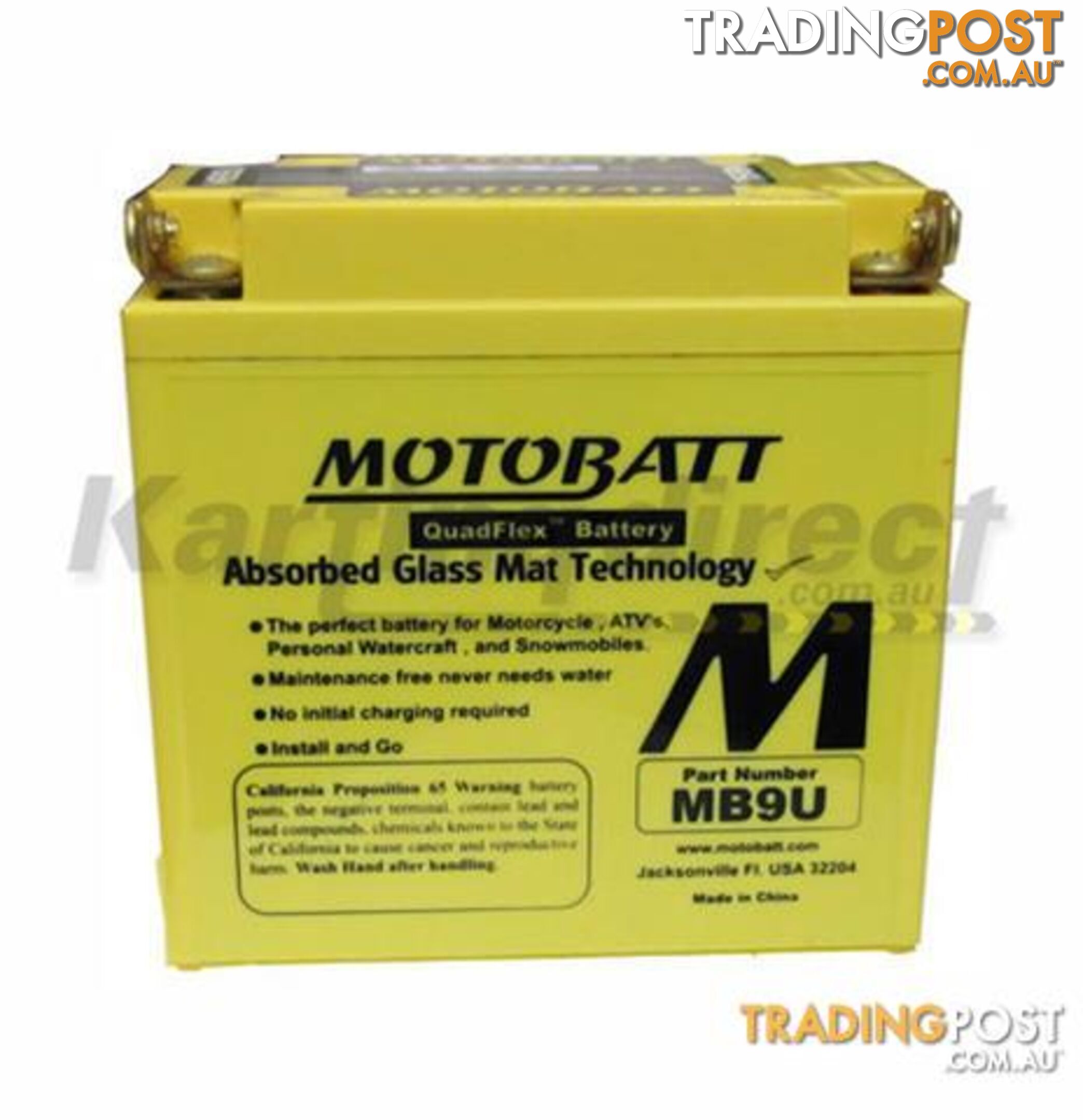 Go Kart Battery  12volt 9 AH battery - ALL BRAND NEW !!!