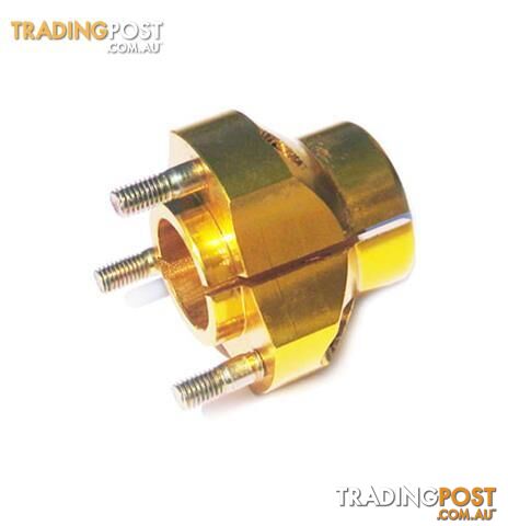Go Kart Rear Hub  Suit 30mm Axle  50mm long  Gold Anodised - ALL BRAND NEW !!!