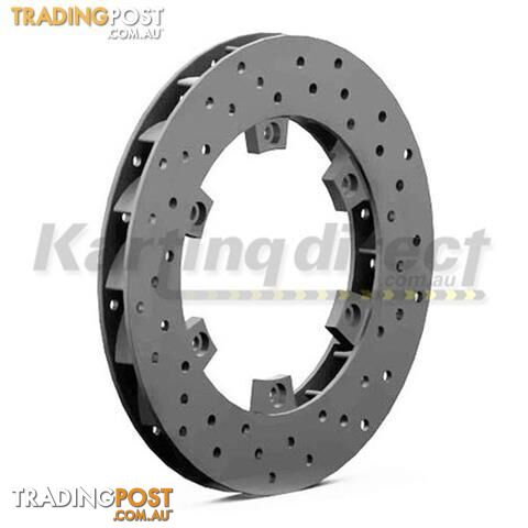 Go Kart Brake Disc 200mm x 18mm wide Kartelli high performance - ALL BRAND NEW !!!