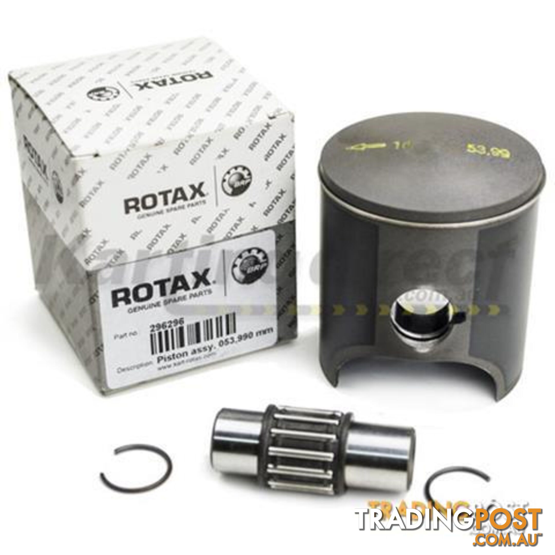 Go Kart Rotax Piston and Ring Kit 53.97 Standard  Rotax Part No.: 296297 - ALL BRAND NEW !!!