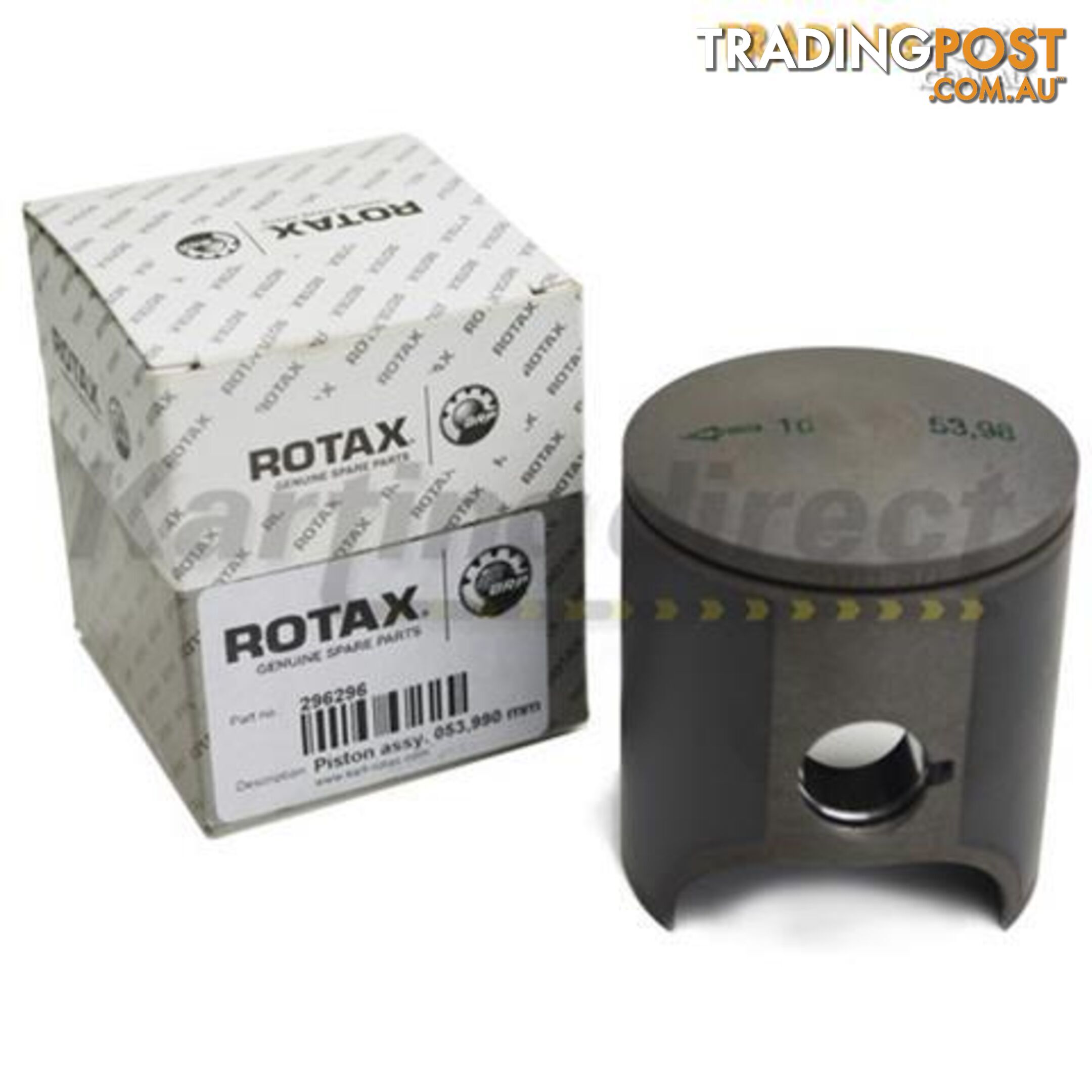 Go Kart Rotax Piston and Ring Kit 53.97 Standard  Rotax Part No.: 296297 - ALL BRAND NEW !!!