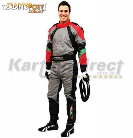 Go Kart Kartelli Corse Race Suit Approx. 5yo + - ALL BRAND NEW !!!