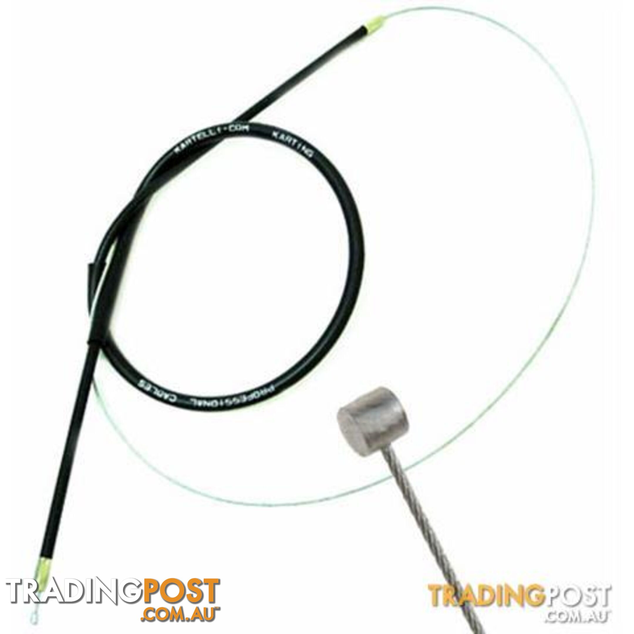Go Kart Accelerator Cable  Round  Black  Long - ALL BRAND NEW !!!