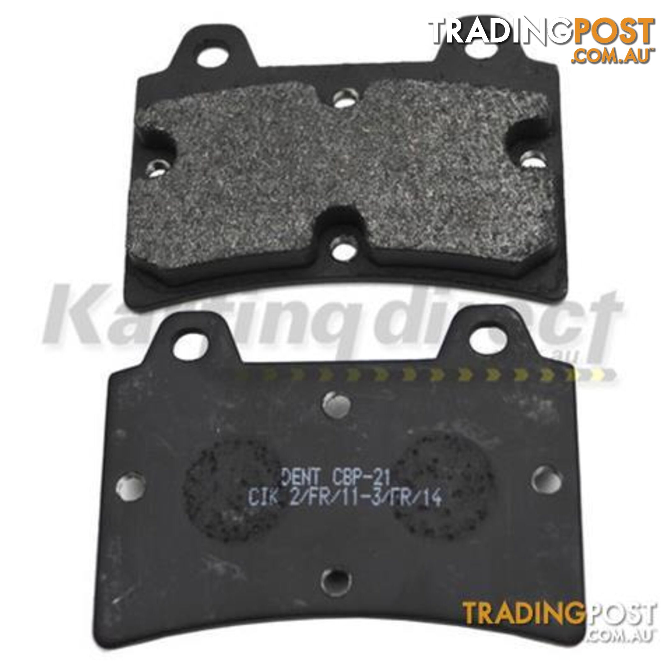 Go Kart Brake Pads  Suit ARROW MONACO OMEGA  DENT BRAKES 11mm Thick - ALL BRAND NEW !!!