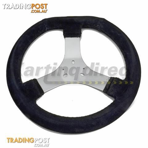 Go Kart Steering Wheel  SQ  Hard Black - ALL BRAND NEW !!!