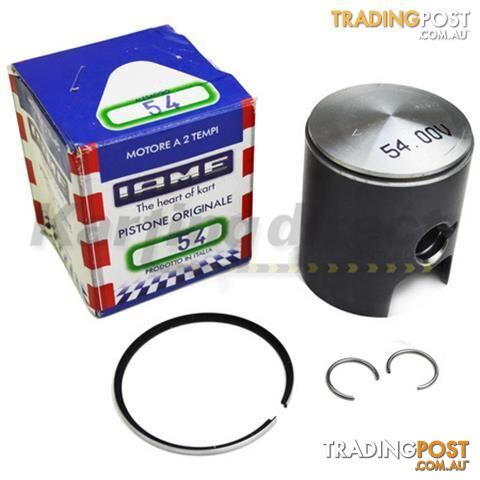 Go Kart X30 54,00 v Complete green PISTON  IAME Part No.: BP-25051-CV - ALL BRAND NEW !!!