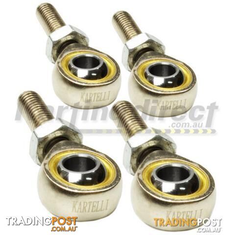 Go Kart Tie Rod End POS8 Set of 4 - ALL BRAND NEW !!!