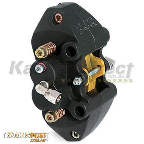 Go Kart Brake Caliper 4 Spot Black Italian Made - ALL BRAND NEW !!!