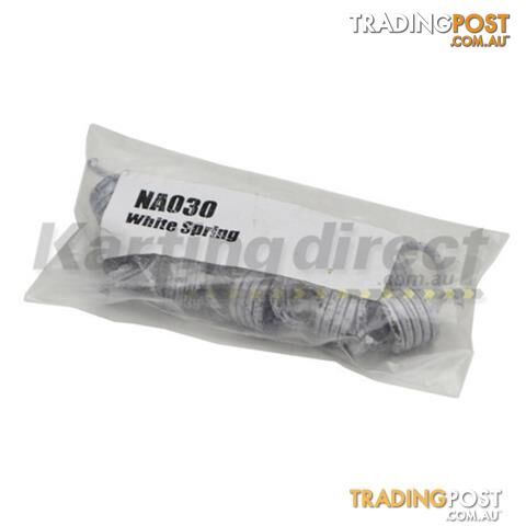 Go Kart Clutch Springs NORAM White RPM Approx 3900 RPM NA030 - ALL BRAND NEW !!!