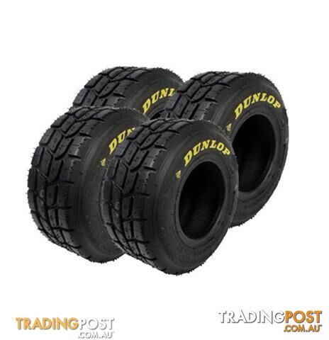 Go Kart Tyre set  Dunlop KT6  Junior wet set - ALL BRAND NEW !!!
