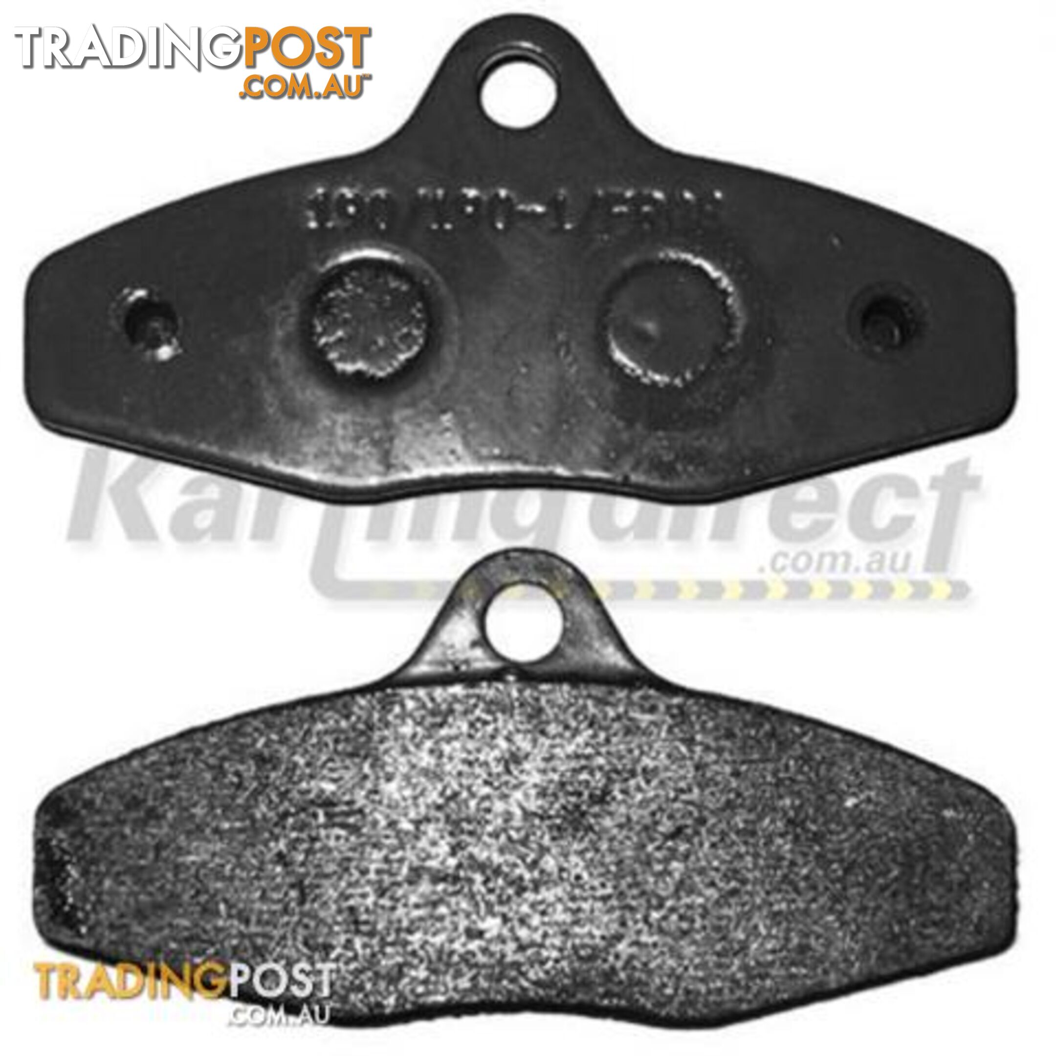 Go Kart Brake Pads  Suit 4 Spot Brakes  BLACK HARD - ALL BRAND NEW !!!