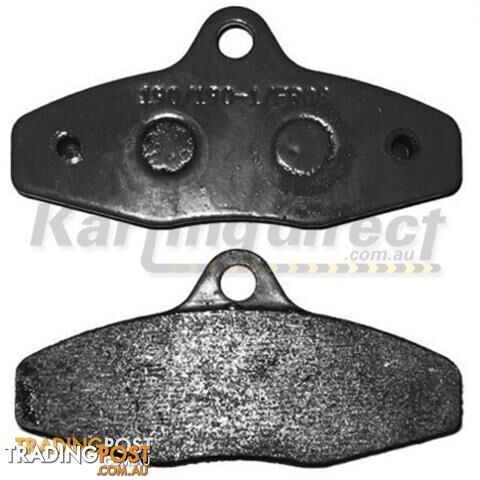 Go Kart Brake Pads  Suit 4 Spot Brakes  BLACK HARD - ALL BRAND NEW !!!