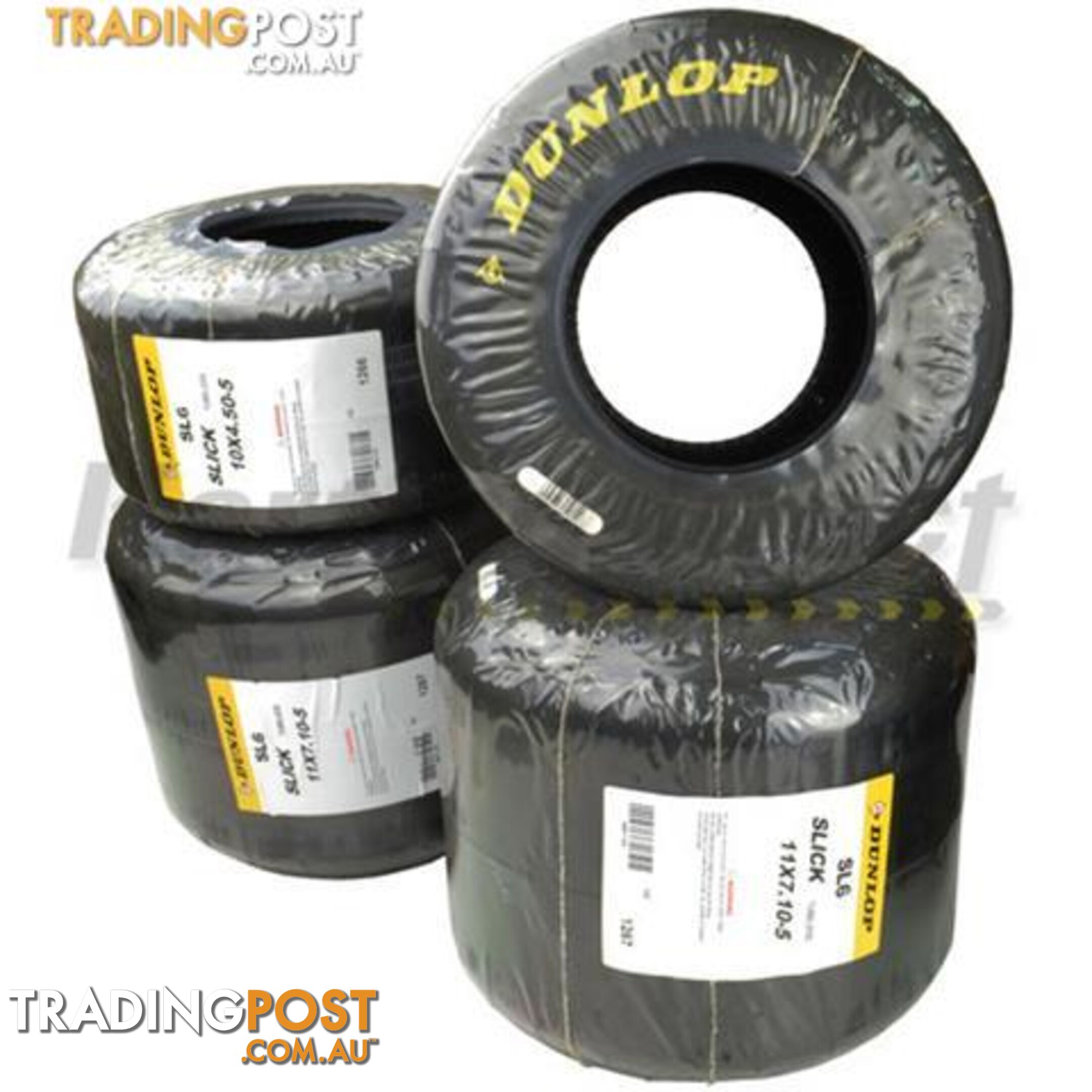 Go Kart Tyre set  Dunlop SL6  Full - ALL BRAND NEW !!!