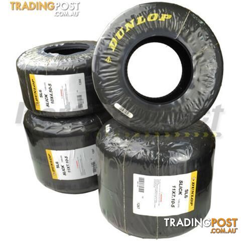 Go Kart Tyre set  Dunlop SL6  Full - ALL BRAND NEW !!!