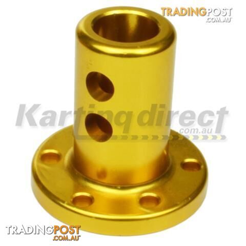 Go Kart Steering Boss Straight Flat - Gold 19mm Shaft - ALL BRAND NEW !!!