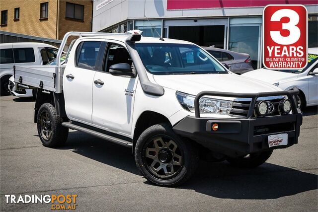 2017 TOYOTA HILUX SR DOUBLE CAB GUN126R CHASSIS