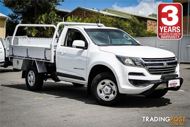 2017 HOLDEN COLORADO LS RG MY18 CHASSIS