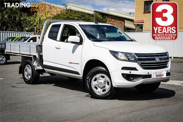 2017 HOLDEN COLORADO LS SPACE CAB RG MY18 CHASSIS