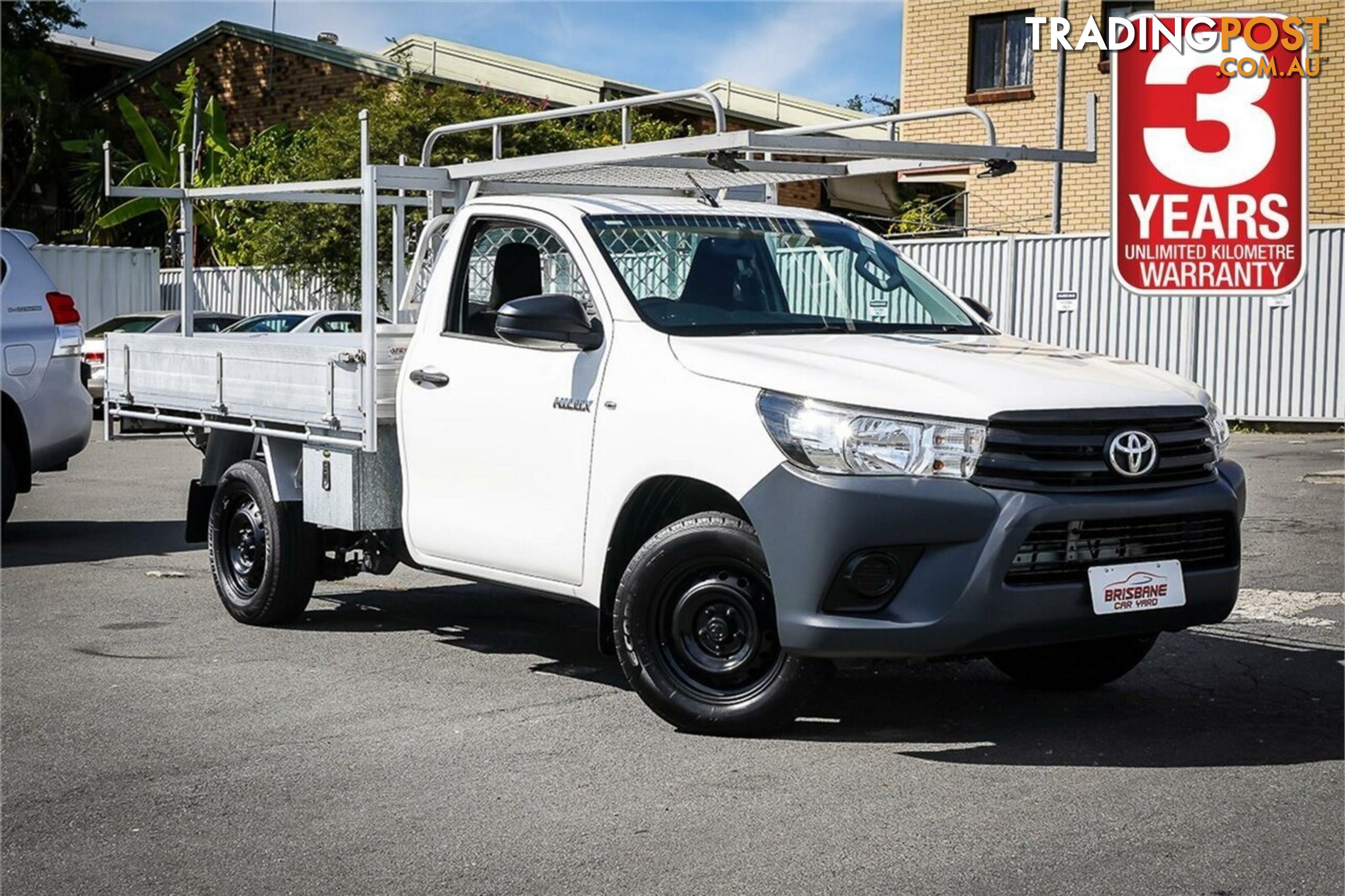 2018 TOYOTA HILUX WORKMATE 4X2 TGN121R CHASSIS