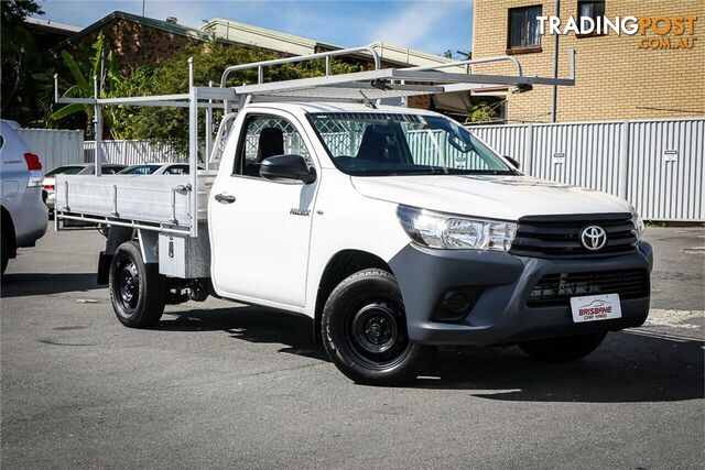 2018 TOYOTA HILUX WORKMATE 4X2 TGN121R CHASSIS